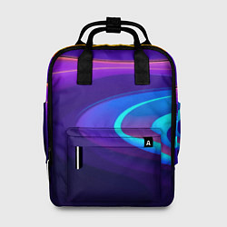 Рюкзак женский Аква принт, цвет: 3D-принт