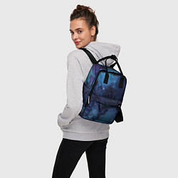 Рюкзак женский Темнота глубин, цвет: 3D-принт — фото 2