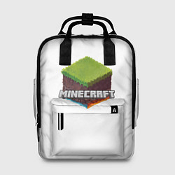 Женский рюкзак Minecraft кубик
