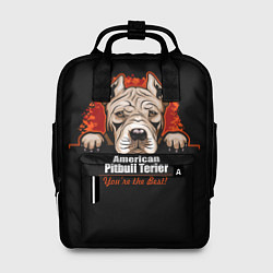 Женский рюкзак Американский Питбультерьер Pit Bull