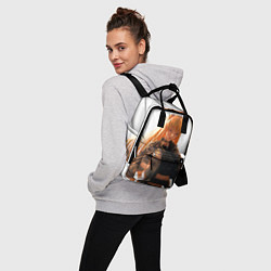 Рюкзак женский Аска Лэнгли в современном стиле, цвет: 3D-принт — фото 2