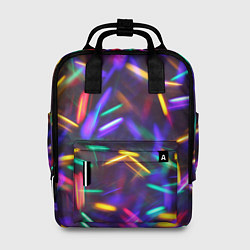 Рюкзак женский Новогодние Фонарики, цвет: 3D-принт