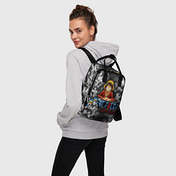 Рюкзак женский Манки Д Луффи Клипарт, цвет: 3D-принт — фото 2