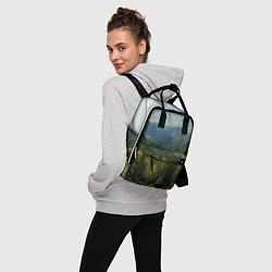 Рюкзак женский Природный пейзаж, цвет: 3D-принт — фото 2