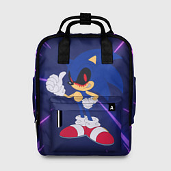 Рюкзак женский SONIC EXE СОНИК, цвет: 3D-принт