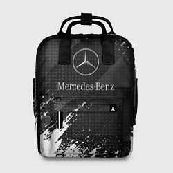 Рюкзак женский Mercedes-Benz - Темный, цвет: 3D-принт