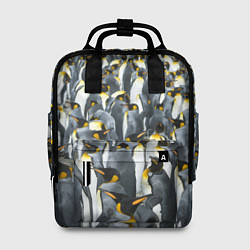Рюкзак женский Пингвины Penguins, цвет: 3D-принт