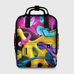 Рюкзак женский Пляжный паттерн Summer, цвет: 3D-принт