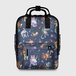 Рюкзак женский Морские Котики: Цветное, цвет: 3D-принт