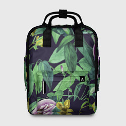Рюкзак женский Цветы Ботанические, цвет: 3D-принт