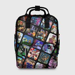 Рюкзак женский ROBLOX СЮЖЕТЫ, цвет: 3D-принт