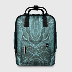 Рюкзак женский Абстрактная геометрическая графика ,цвет морской в, цвет: 3D-принт
