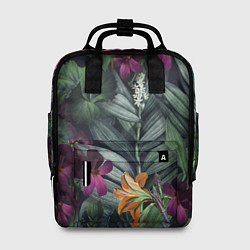 Рюкзак женский Цветы Ночные, цвет: 3D-принт