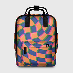 Рюкзак женский Wavy Squares, цвет: 3D-принт