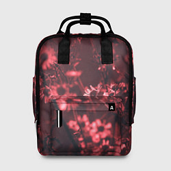 Рюкзак женский Цветы на закате, цвет: 3D-принт