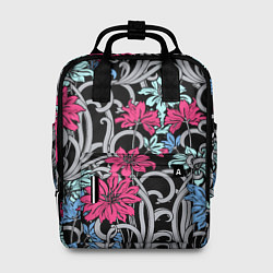 Рюкзак женский Цветочный летний паттерн Fashion trend, цвет: 3D-принт