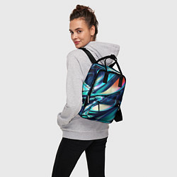 Рюкзак женский Abstract Wave, цвет: 3D-принт — фото 2