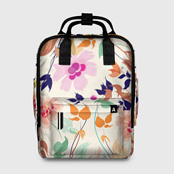 Рюкзак женский Summer floral pattern, цвет: 3D-принт