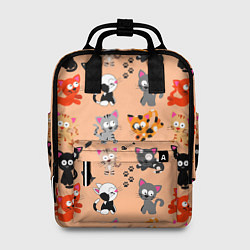 Рюкзак женский NAUGHTY KITTENS, цвет: 3D-принт