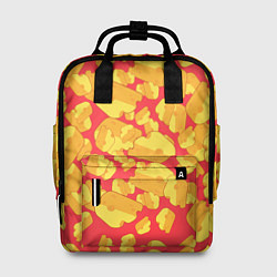Рюкзак женский Сырная буря, цвет: 3D-принт