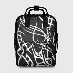 Рюкзак женский Карбон с узорами, цвет: 3D-принт