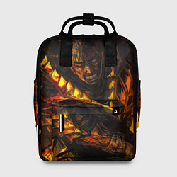 Рюкзак женский Берсерк Гатс В Огне, цвет: 3D-принт