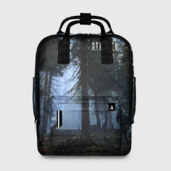 Рюкзак женский STALKER Лес и РЛС Дуга, цвет: 3D-принт