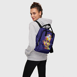 Рюкзак женский Lil Peep Арт, цвет: 3D-принт — фото 2