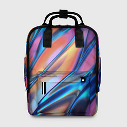 Рюкзак женский Радужные переливы, цвет: 3D-принт