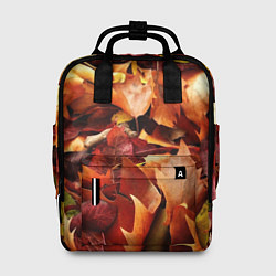 Рюкзак женский Куча осенних листьев, цвет: 3D-принт