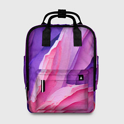 Рюкзак женский Необычная акварельная абстракция, цвет: 3D-принт