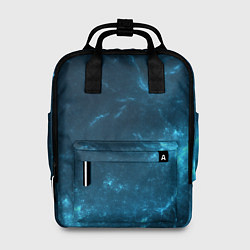 Рюкзак женский Blue stars, цвет: 3D-принт