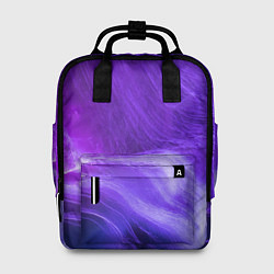 Рюкзак женский Неоновые волны, цвет: 3D-принт