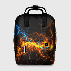 Рюкзак женский Электрический рисунок, цвет: 3D-принт