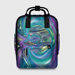 Рюкзак женский Плазма фон, цвет: 3D-принт