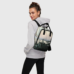 Рюкзак женский Мягкий рассвет, цвет: 3D-принт — фото 2