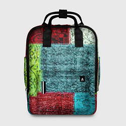 Женский рюкзак Patchwork - art