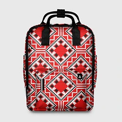 Рюкзак женский Белорусская вышивка - орнамент, цвет: 3D-принт