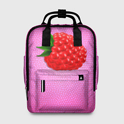 Рюкзак женский Ягода малинка, цвет: 3D-принт