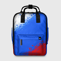 Рюкзак женский Флаг России - триколор, цвет: 3D-принт