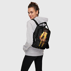 Рюкзак женский Макима и пила, цвет: 3D-принт — фото 2