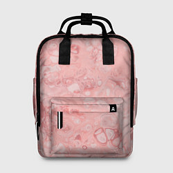 Рюкзак женский Розовые волны, цвет: 3D-принт