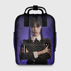 Рюкзак женский Уэнздей, цвет: 3D-принт