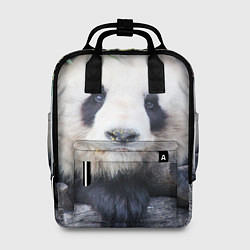 Рюкзак женский Панда отдыхает, цвет: 3D-принт