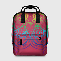 Рюкзак женский Viva magenta mandala, цвет: 3D-принт