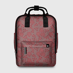 Рюкзак женский Красные розы, цвет: 3D-принт