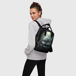 Рюкзак женский Панды обнимаются, цвет: 3D-принт — фото 2