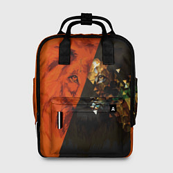 Рюкзак женский Царь всея зверей, цвет: 3D-принт