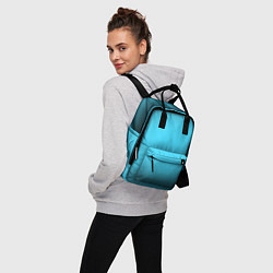 Рюкзак женский Небесный градиент, цвет: 3D-принт — фото 2