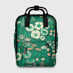 Рюкзак женский Поле цветов, цвет: 3D-принт